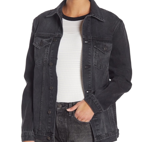 GRLFRND – Daria Longline Denim Jacket - Picture 1 of 5